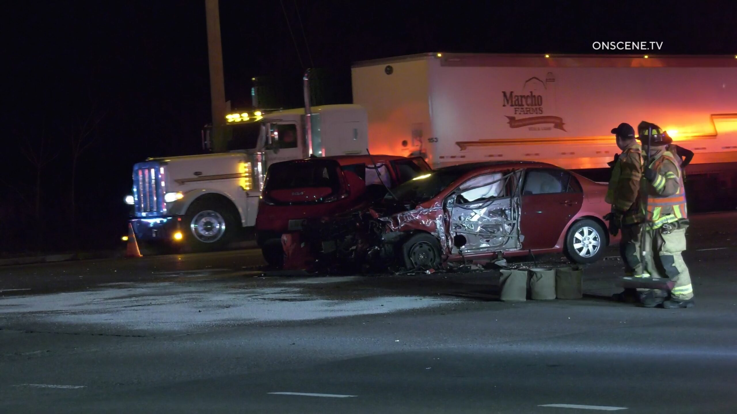 2 Car crash on Route 309 in Upper Saucon - First Source News