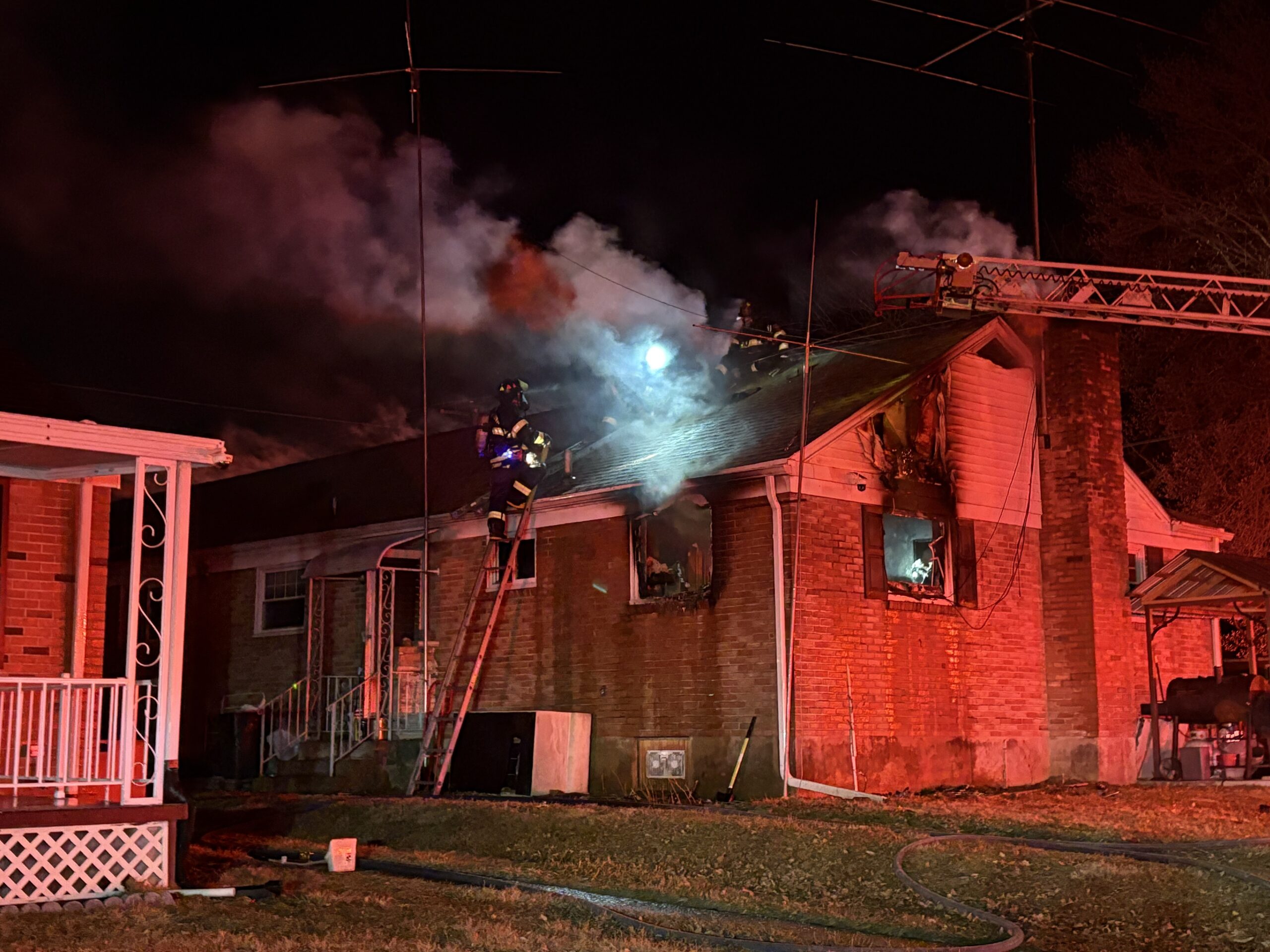 Firefighters Battle Early Morning House Fire in Allentown - First ...
