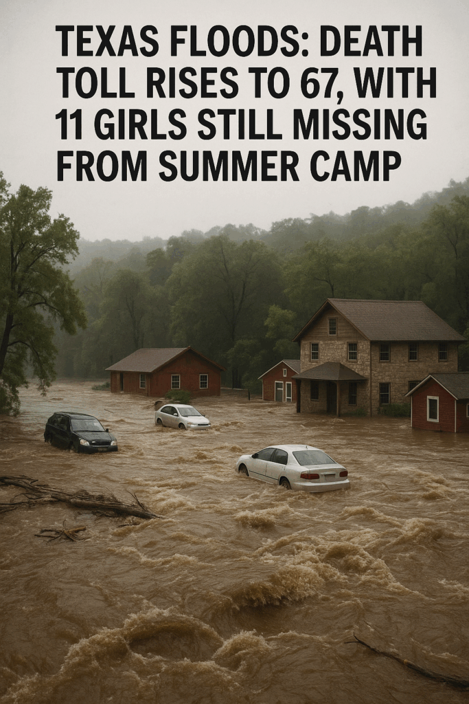 The death toll from the catastrophic flash floods in Central Texas has ...