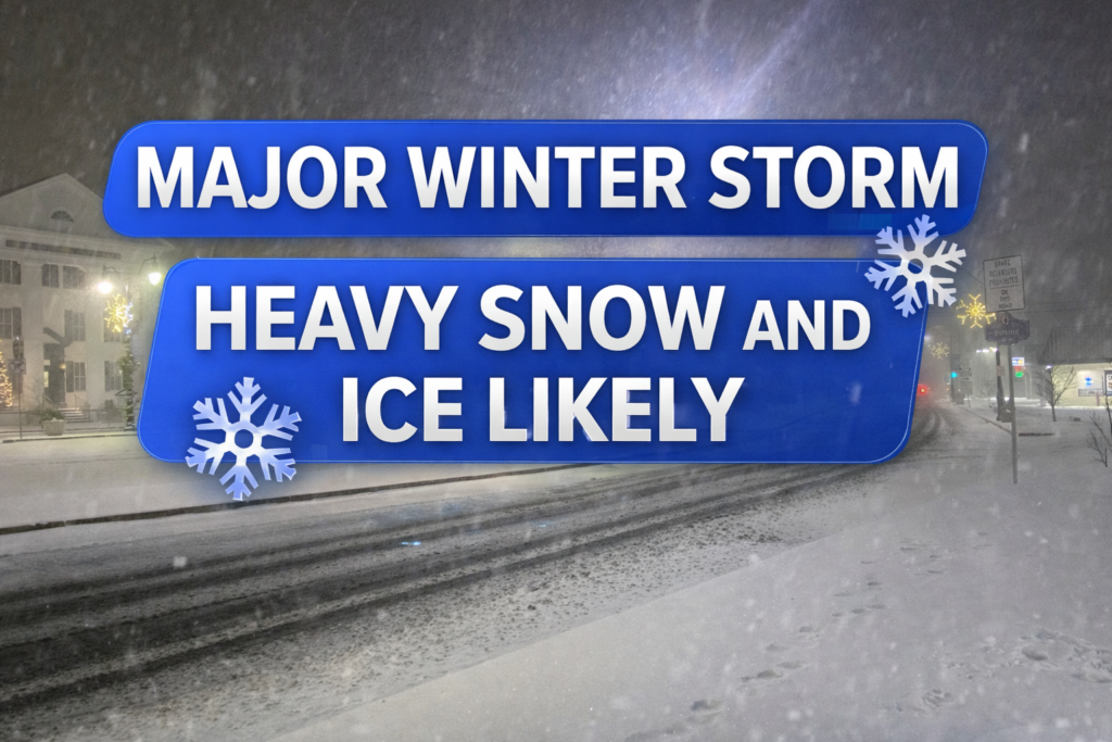 Winter Storm Watch Continues for NJ & PA — Heavy Snow and Ice Possible ...